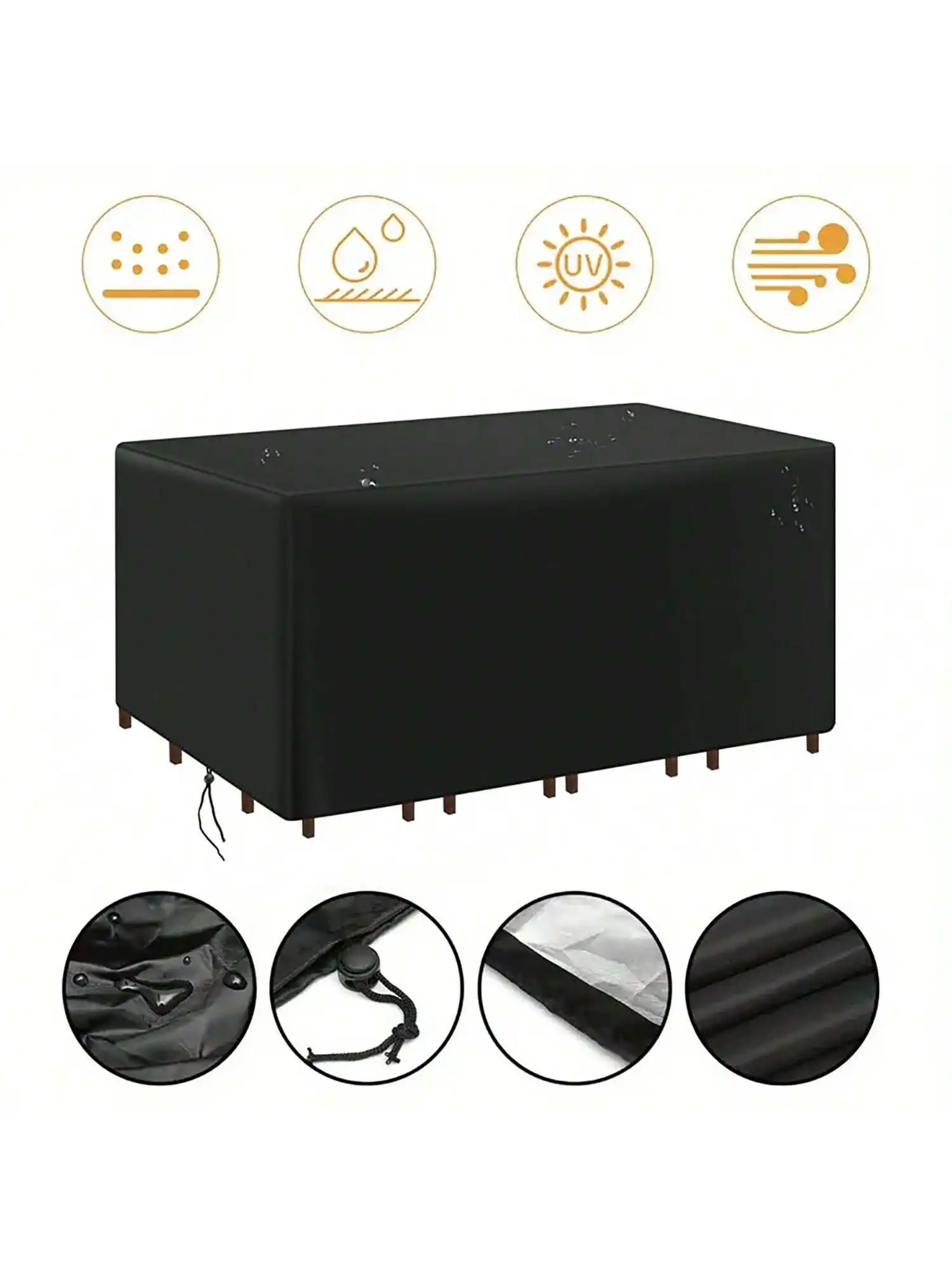 Outdoor Furniture Covers Waterproof - Multi-Size Outdoor Patio Garden Furniture Waterproof