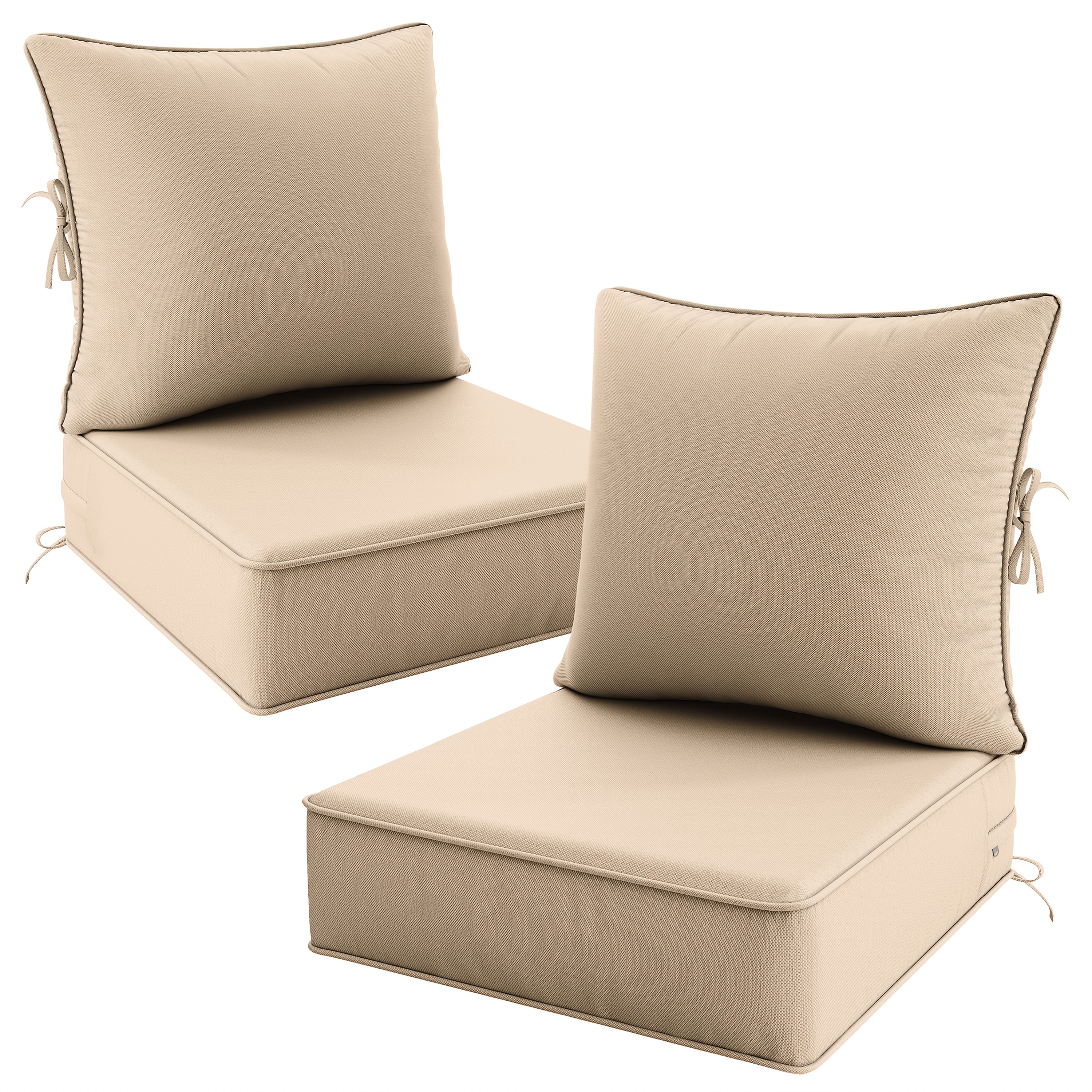 Outdoor Furniture Without Cushions - Outdoor Cushion Set of 1pc/2pcs/4pcs/6pcs -
