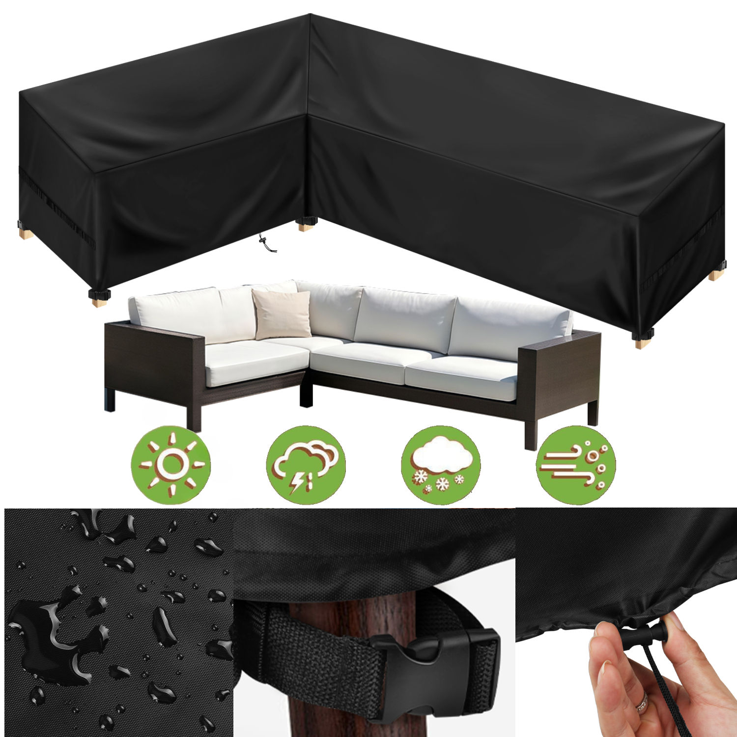 Outdoor Waterproof Sectional S – Outdoor Furniture Arhaus recenzja i cena