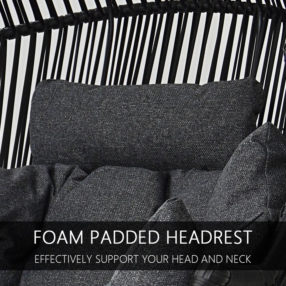 Outdoor Egg Chair PE Wicker Wo – Outdoor Furniture Egg Chair recenzja i cena