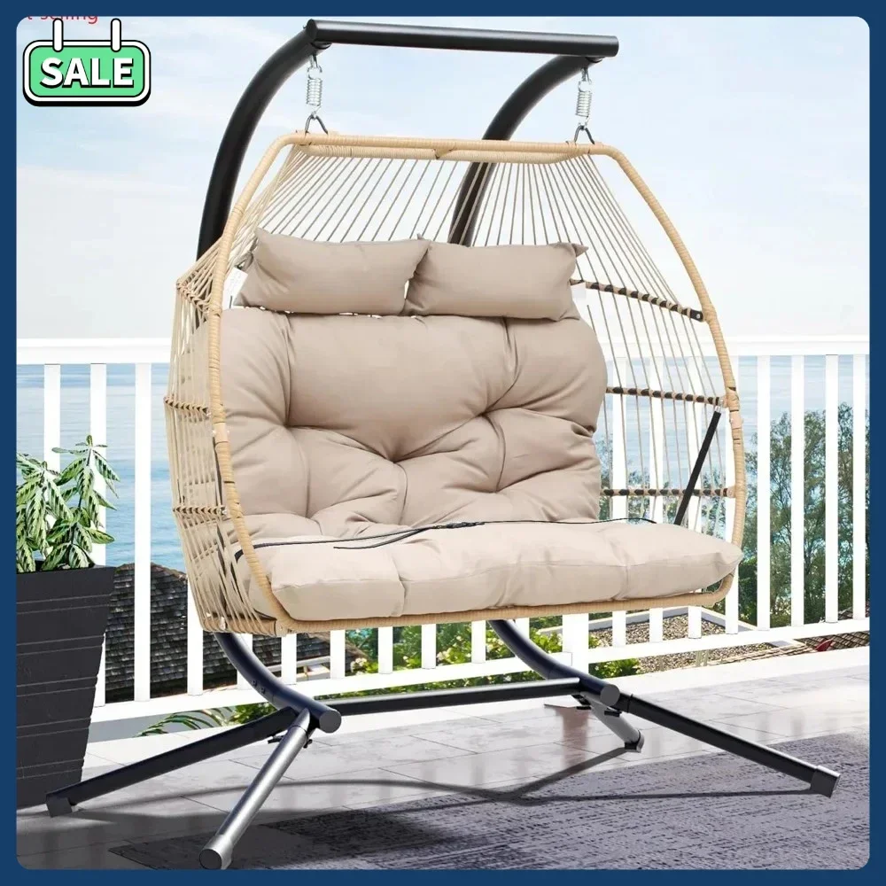 Bestseller2 Person Hanging Egg – Outdoor Furniture Egg Chair recenzja i cena