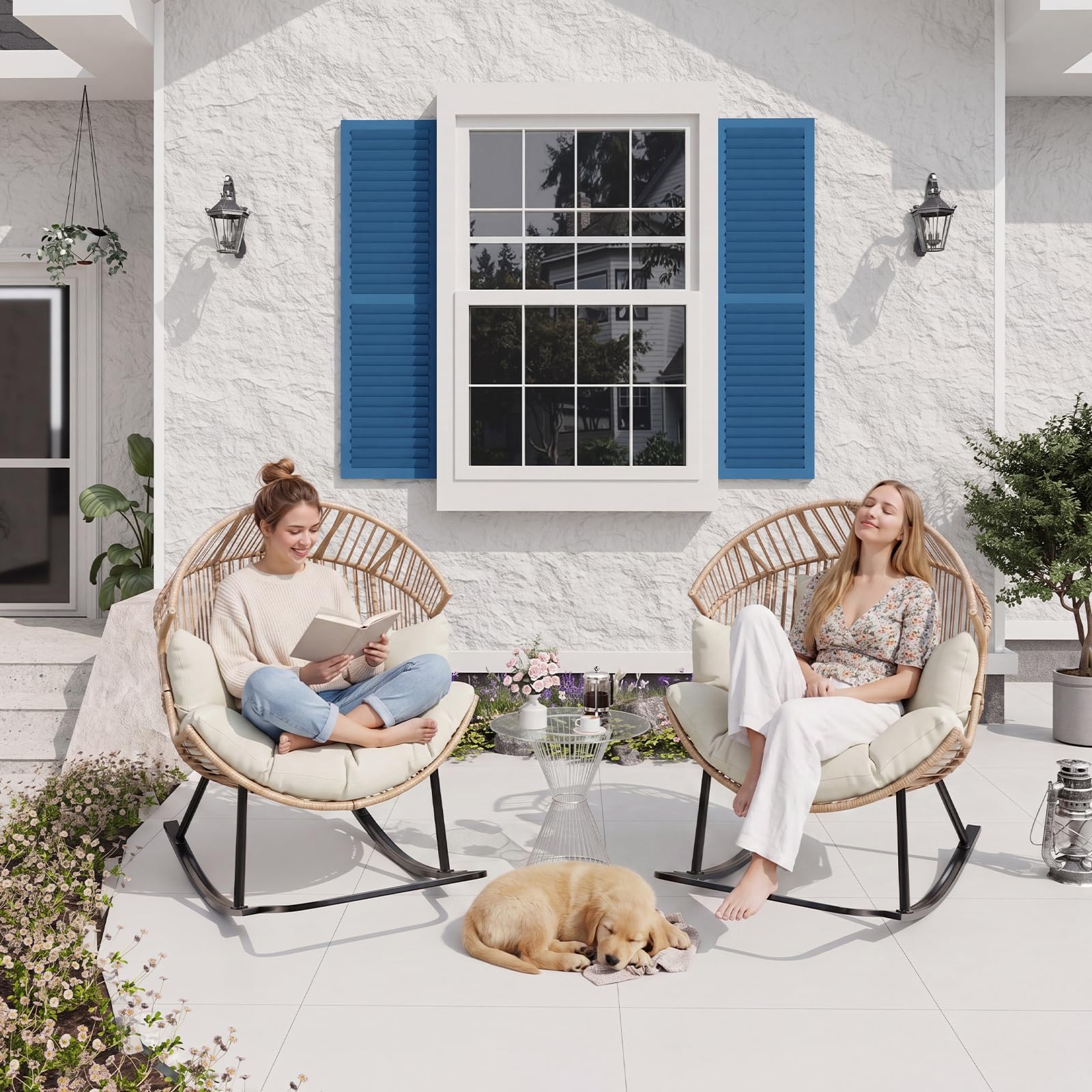 Oversized Ergonomic Wicker Roc – Outdoor Furniture Egg Chair recenzja i cena