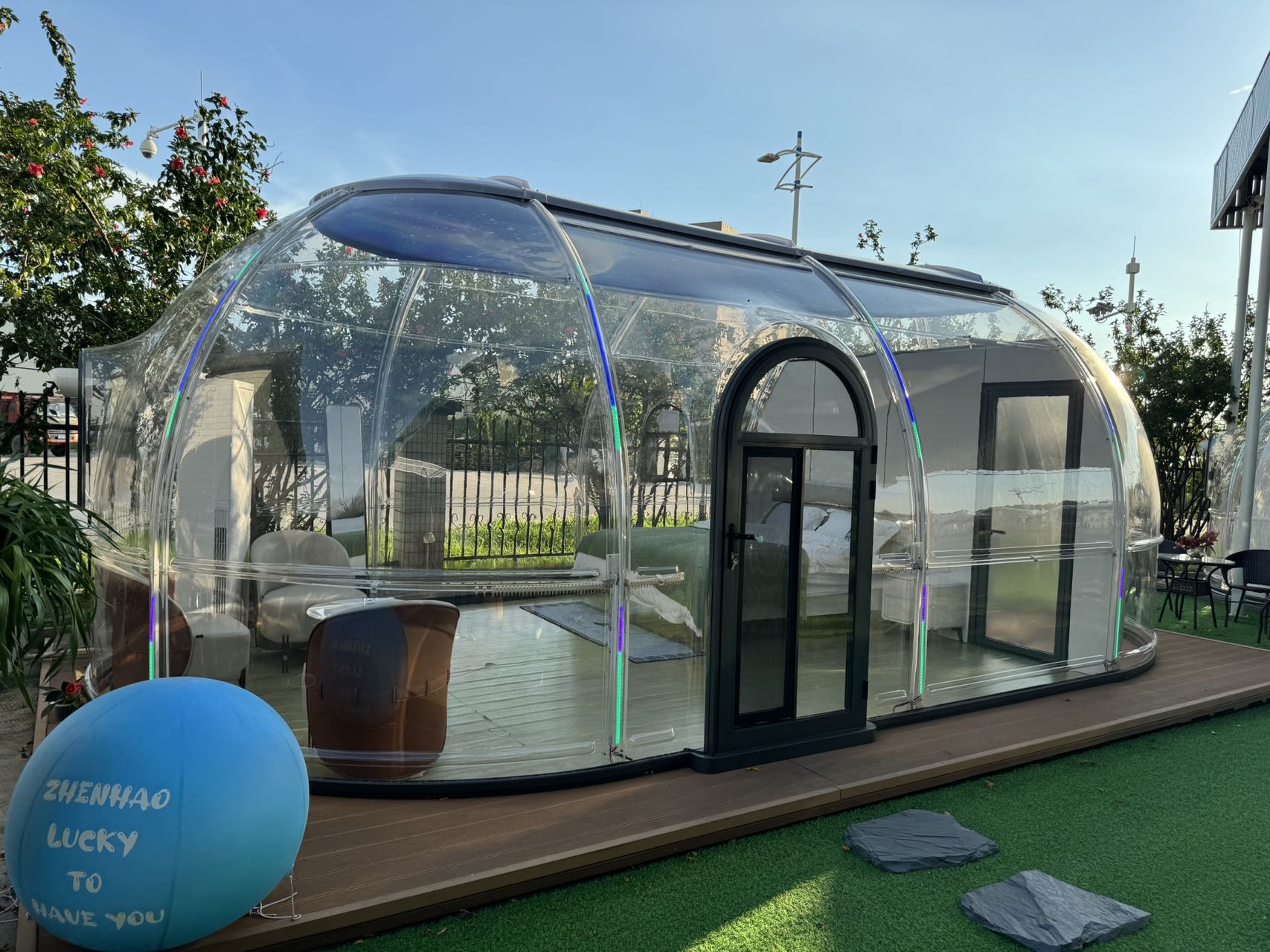 7.8-Meter Transparent Starry P – Outdoor Furniture Arhaus recenzja i cena