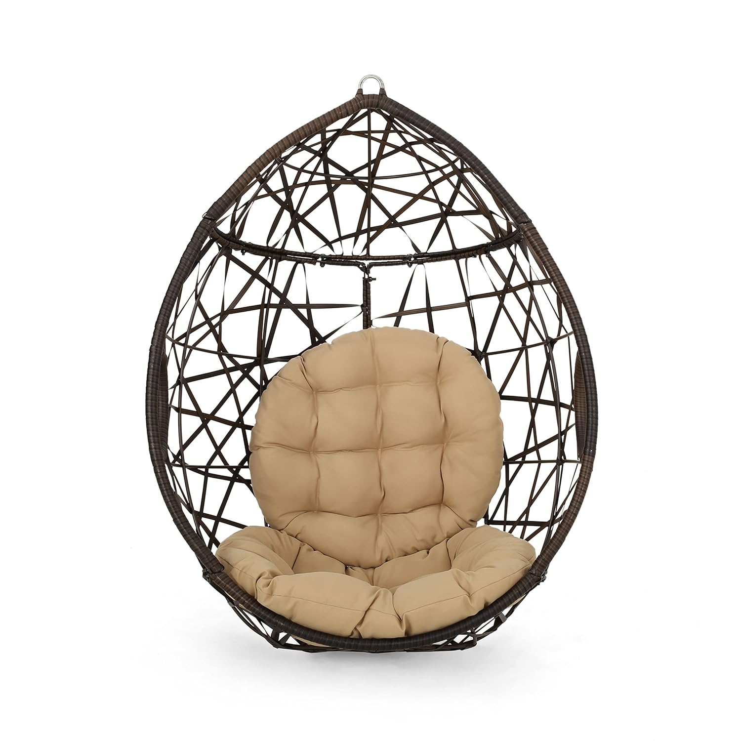 Wicker Hanging Egg Chair Cushi – Outdoor Furniture Without Cushions recenzja i cena