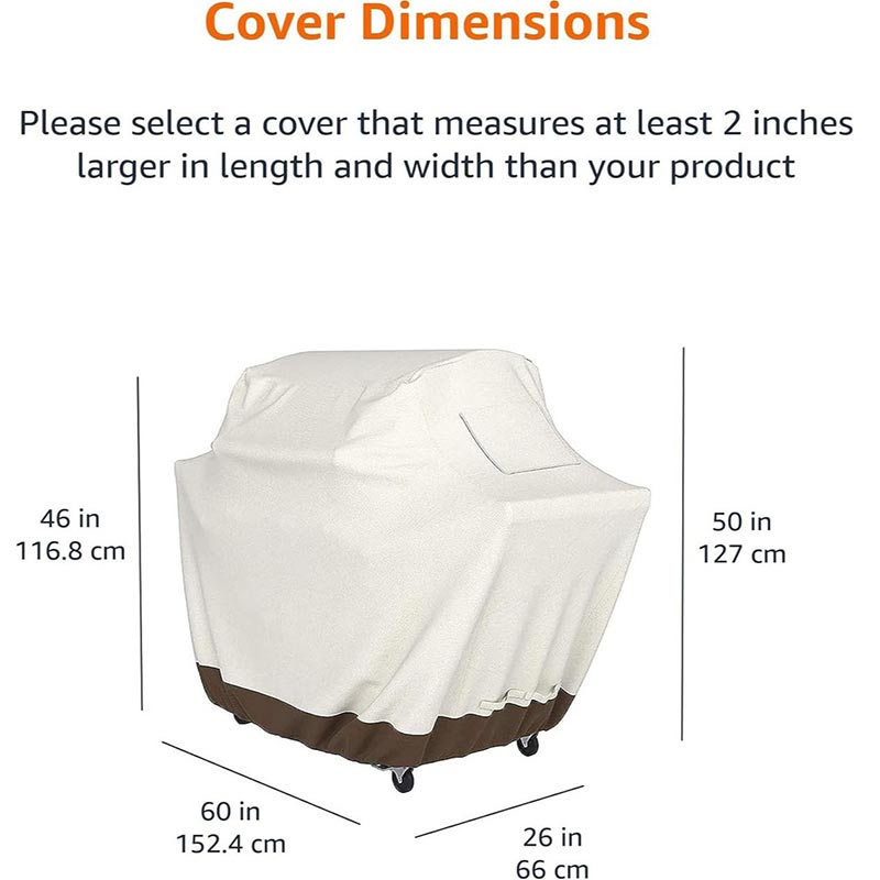 210D BBQ Beige Barbecue Grill  – Outdoor Furniture Varnish recenzja i cena