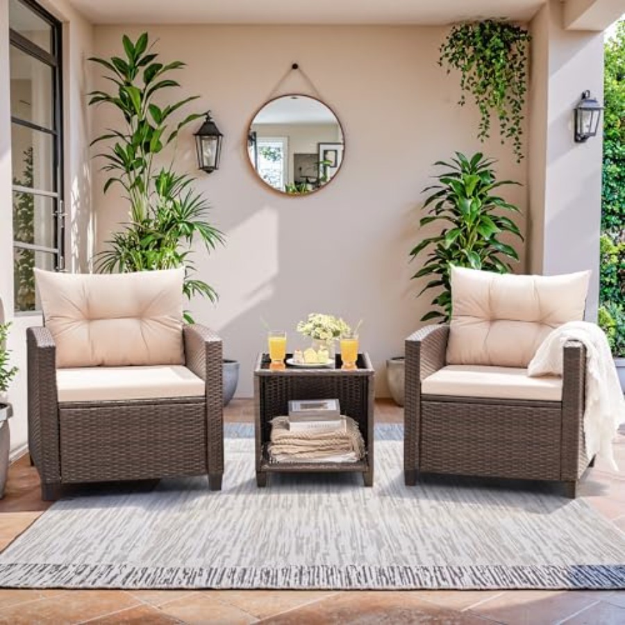 Devoko 3 Pieces Patio Furnitur – Outdoor Furniture In recenzja i cena