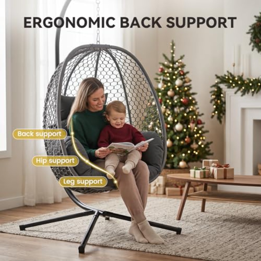 Egg Chair Outdoor with Stand,  – Outdoor Furniture Egg Chair recenzja i cena