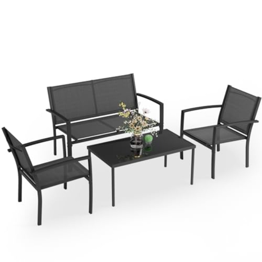 Greesum 4 Pieces Patio Furnitu – Outdoor Furniture In recenzja i cena