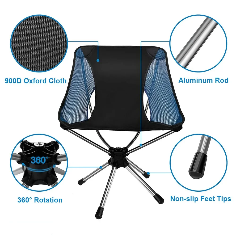 Folding Camping Chair 360° Rot – Outdoor Furniture Diy Plans recenzja i cena