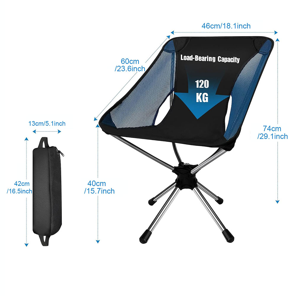 Folding Camping Chair 360° Rot – Outdoor Furniture Diy Plans recenzja i cena