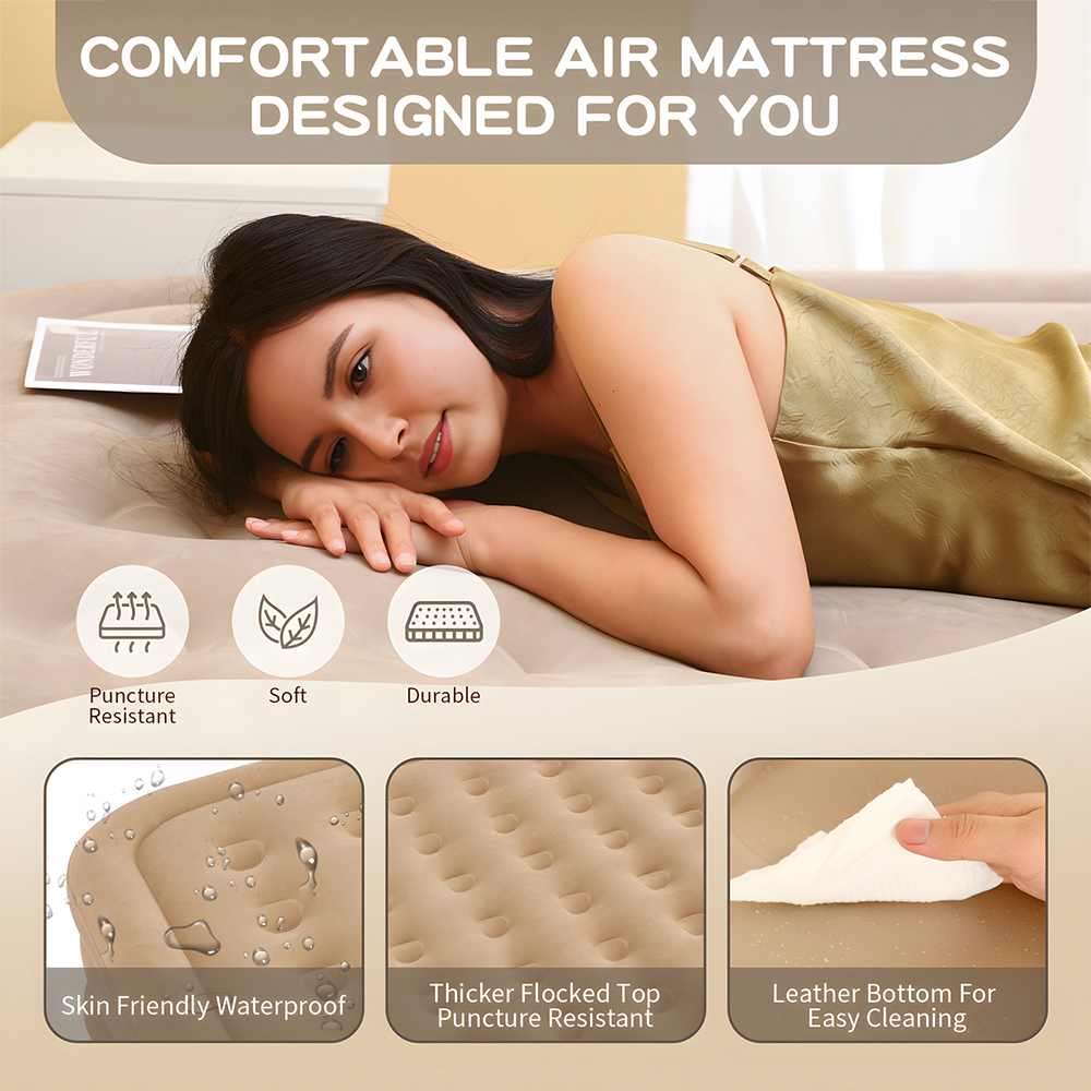 Queen Air Mattress with Built  – Outdoor Furniture Arhaus recenzja i cena