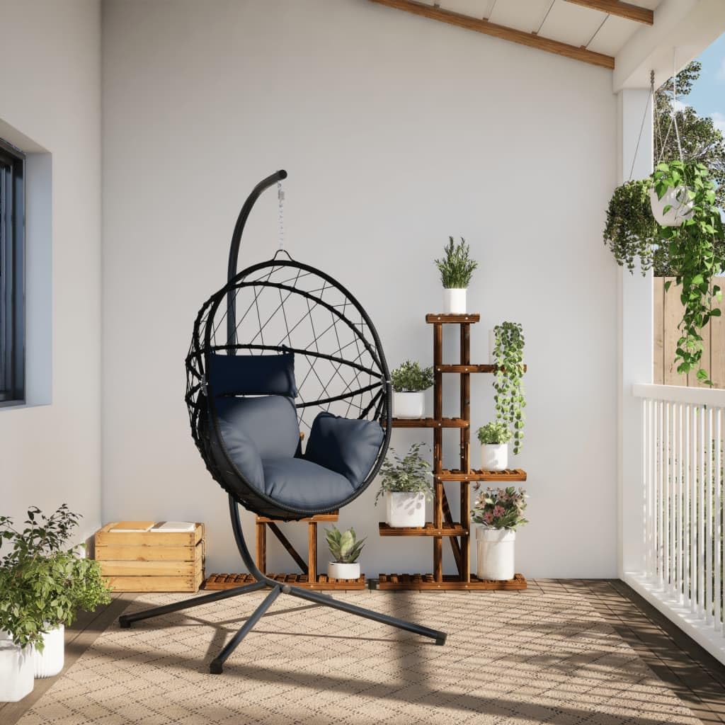 Hanging Egg Chair with Stand C – Outdoor Furniture Egg Chair recenzja i cena