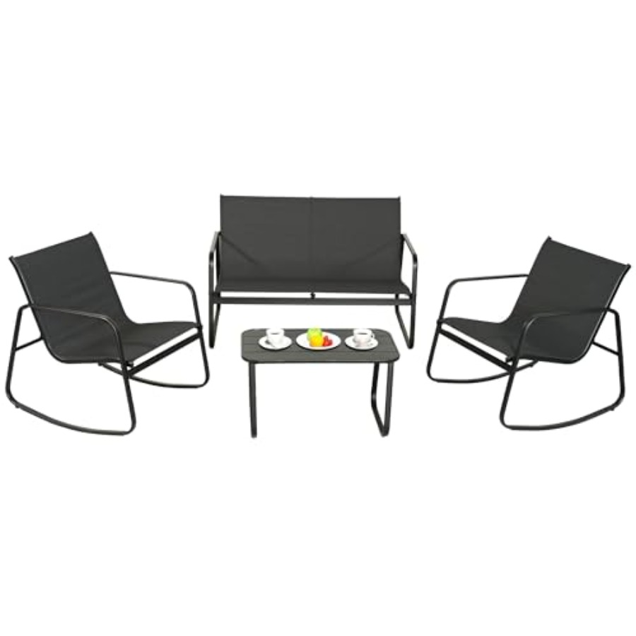 GEONKAI 4 Piece Patio Furnitur – Outdoor Furniture In recenzja i cena