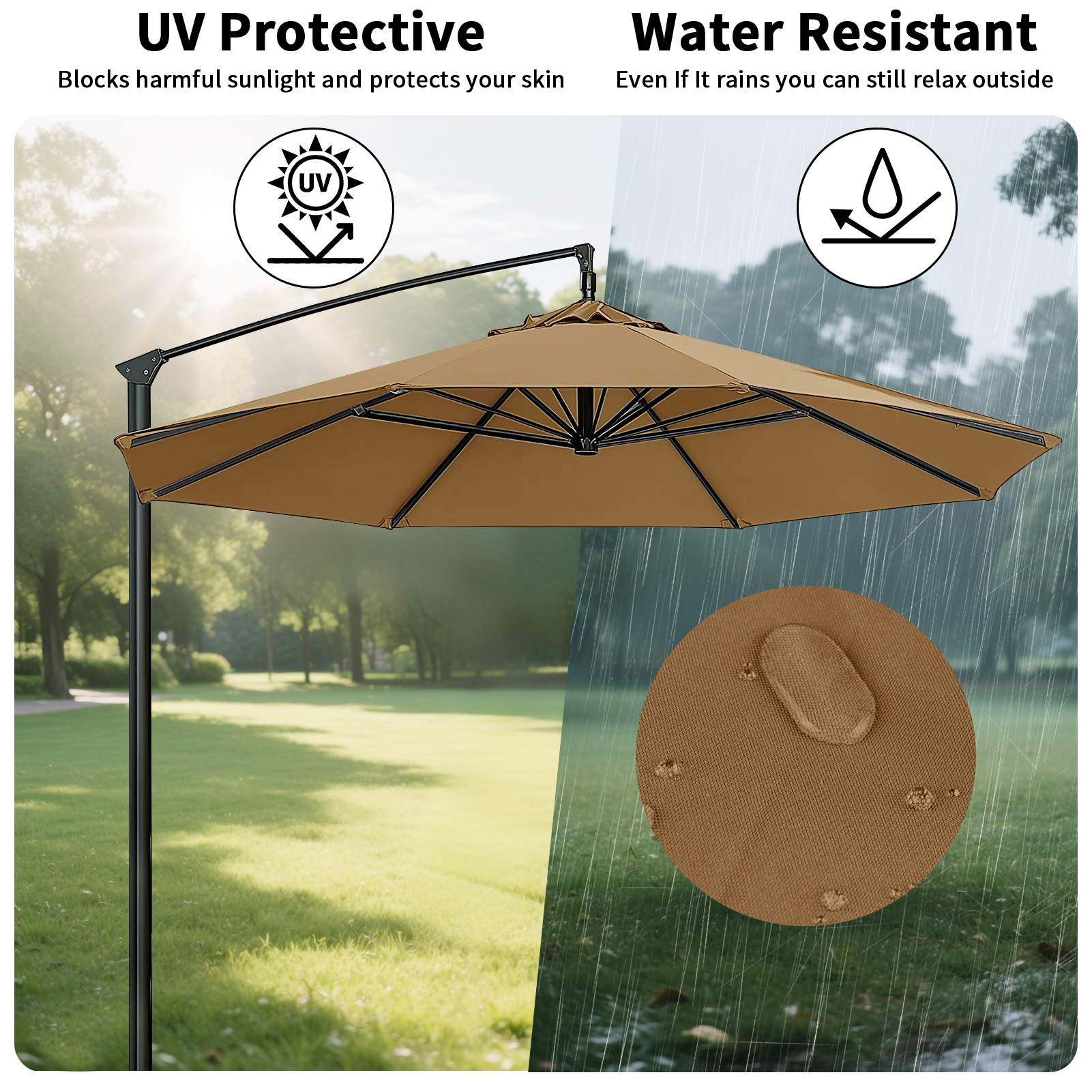 Waterproof Replacement Umbrell – Outdoor Furniture Sunbrella recenzja i cena