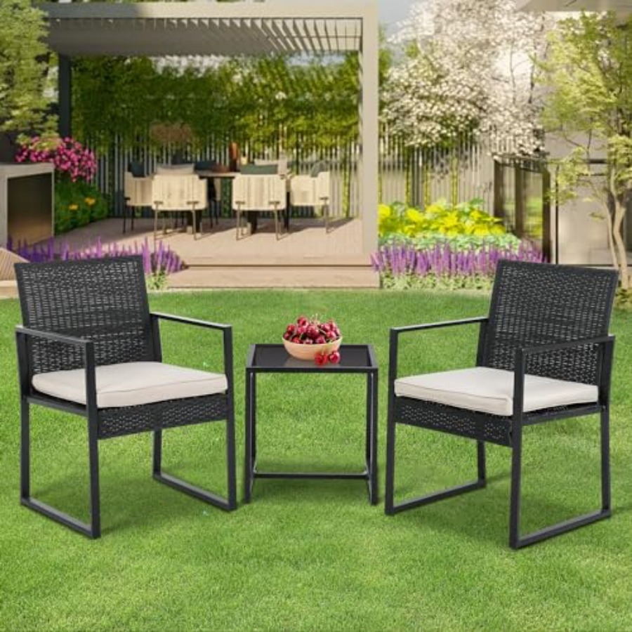 3-Piece Outdoor Patio Furnitur – Outdoor Furniture Without Cushions recenzja i cena