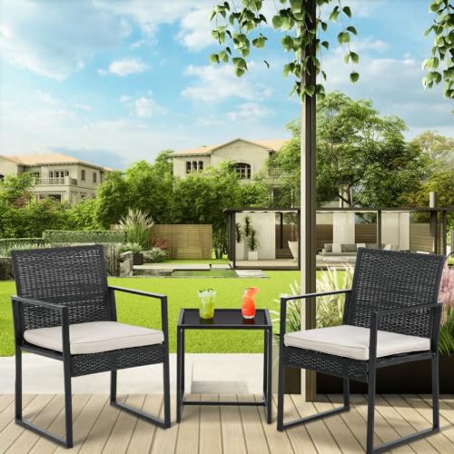 3-Piece Outdoor Patio Furnitur – Outdoor Furniture Without Cushions recenzja i cena