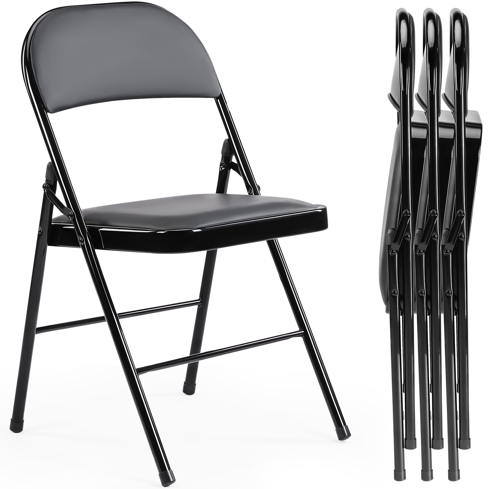 JHK Leather Padded Folding Cha – Outdoor Furniture Diy Plans recenzja i cena