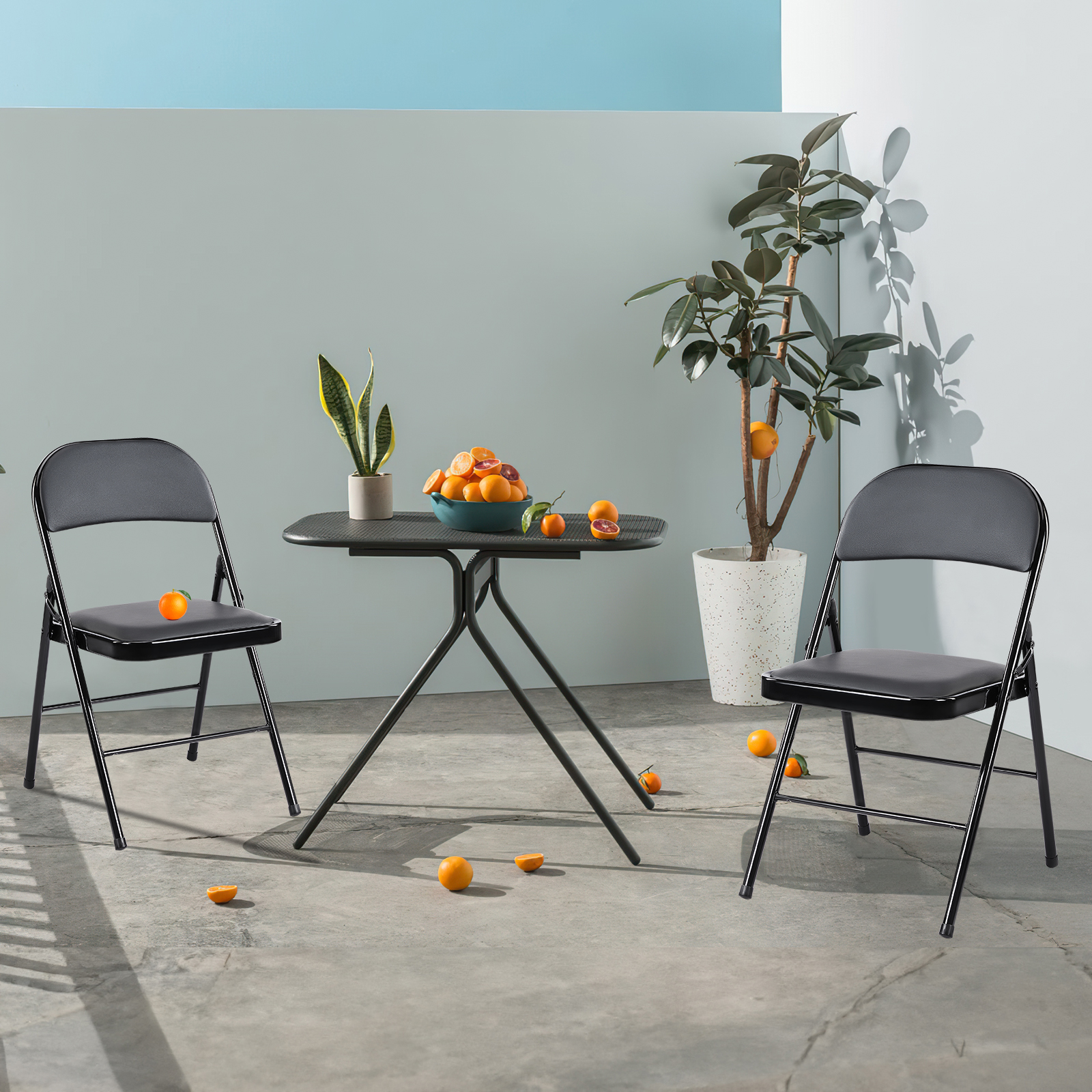 JHK Leather Padded Folding Cha – Outdoor Furniture Diy Plans recenzja i cena