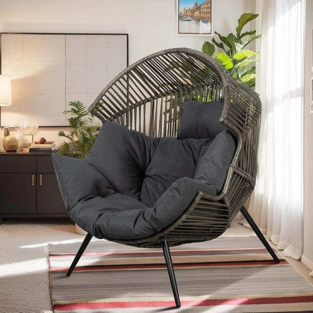 Outdoor Wicker Egg Chair PE Ra – Outdoor Furniture Egg Chair recenzja i cena