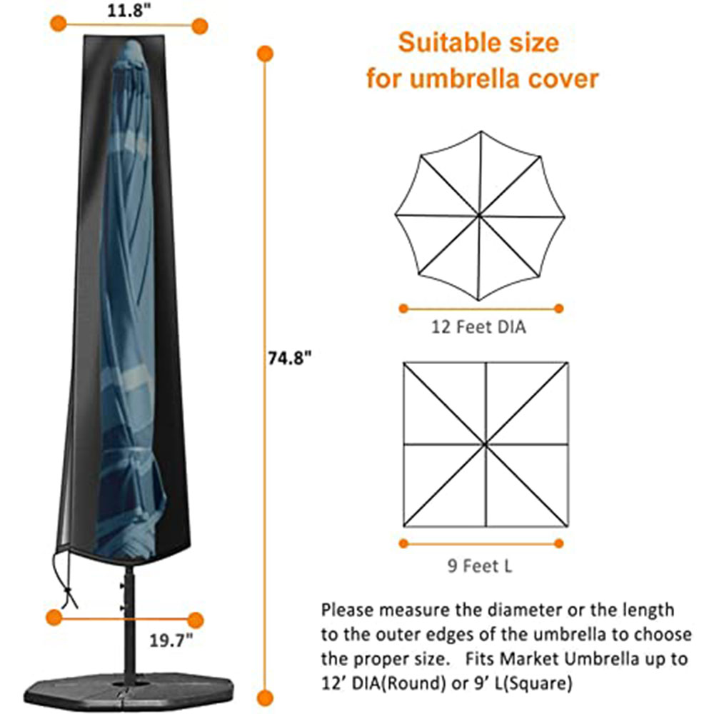 Universal Parasol Cover Waterp – Outdoor Furniture Sunbrella recenzja i cena