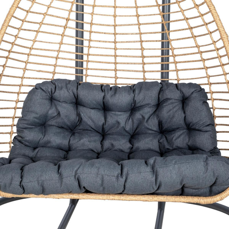 Luxury 2-Seater Hanging Chairs – Outdoor Furniture Egg Chair recenzja i cena