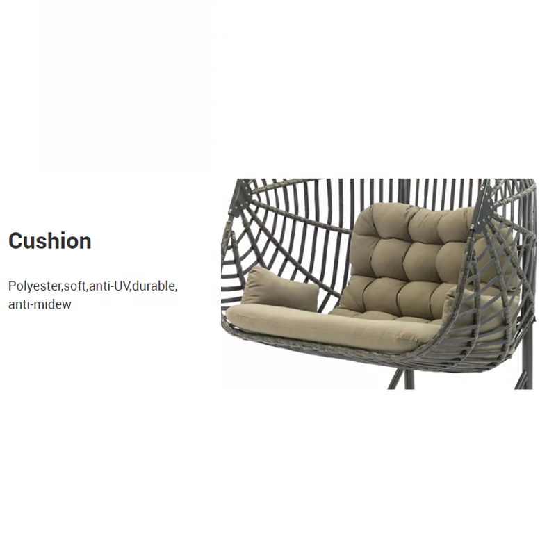 Luxury 2-Seater Hanging Chairs – Outdoor Furniture Egg Chair recenzja i cena