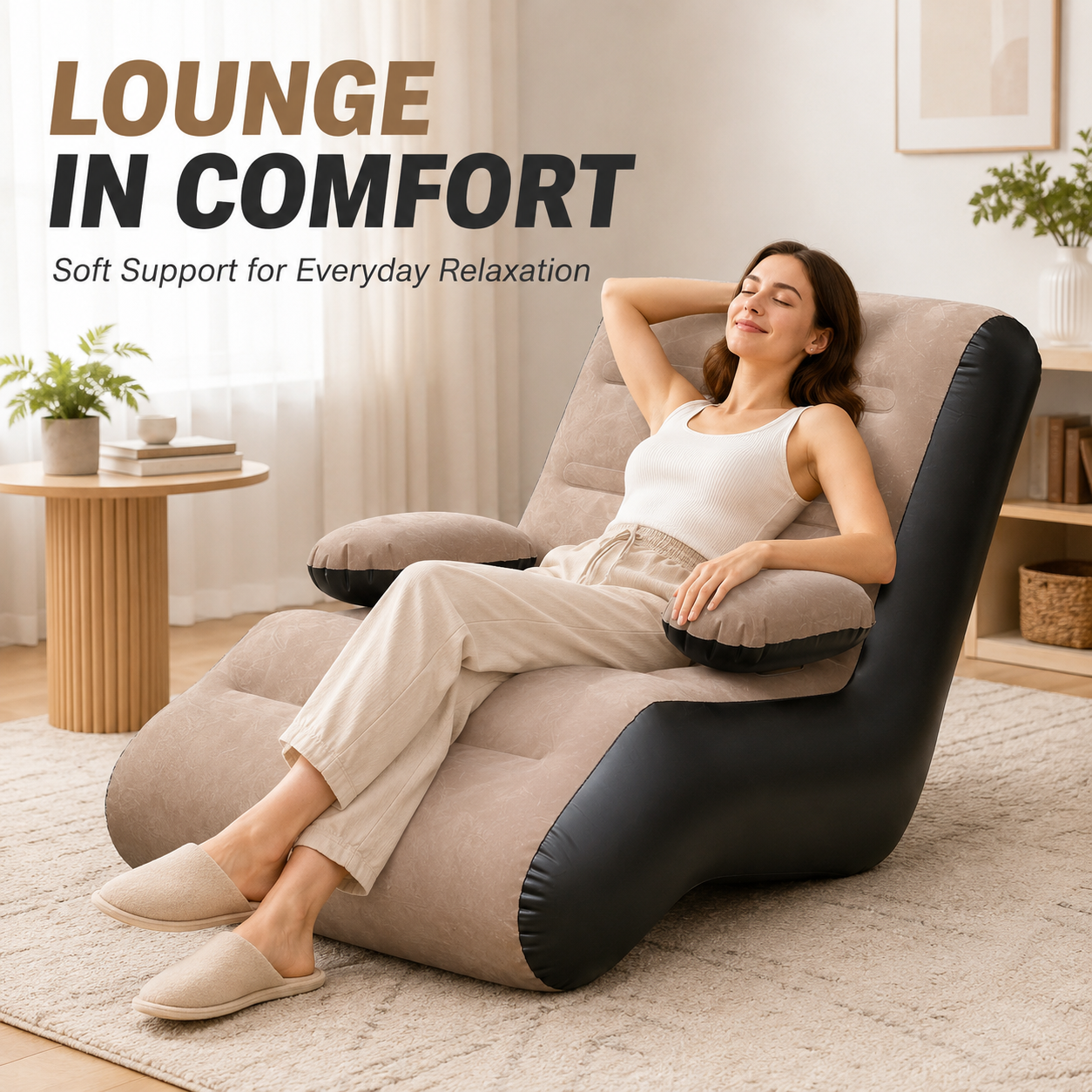 1PC Inflatable Air Sofa Portab – Outdoor Furniture Diy Plans recenzja i cena