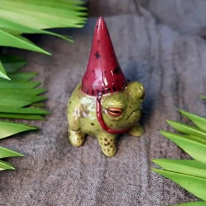 Witch Hat Little Frog Statue R – Outdoor Furniture Arhaus recenzja i cena