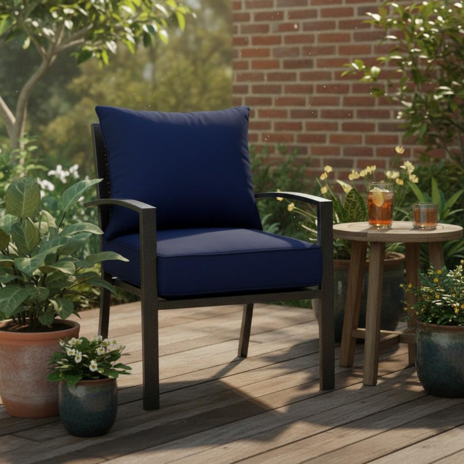 Patio Chair Pad Hidden Closure – Outdoor Furniture In recenzja i cena