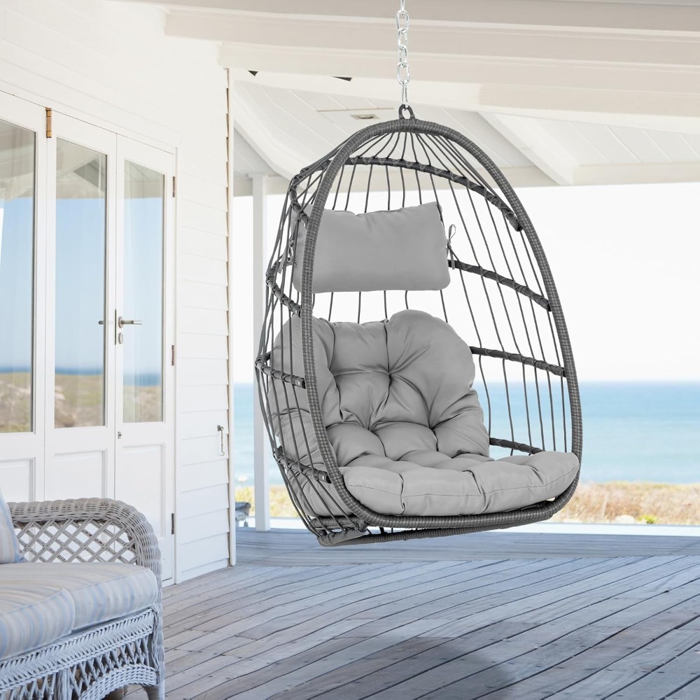 Hanging Egg Chair Without Stan – Outdoor Furniture Egg Chair recenzja i cena