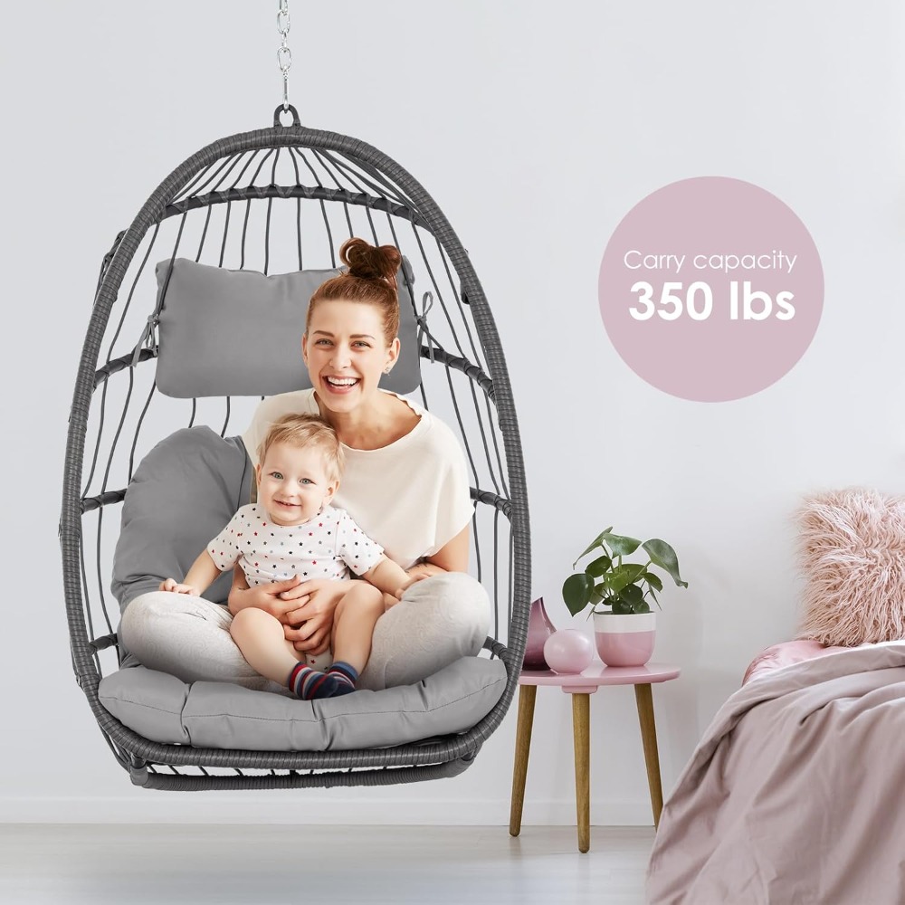 Hanging Egg Chair Without Stan – Outdoor Furniture Egg Chair recenzja i cena