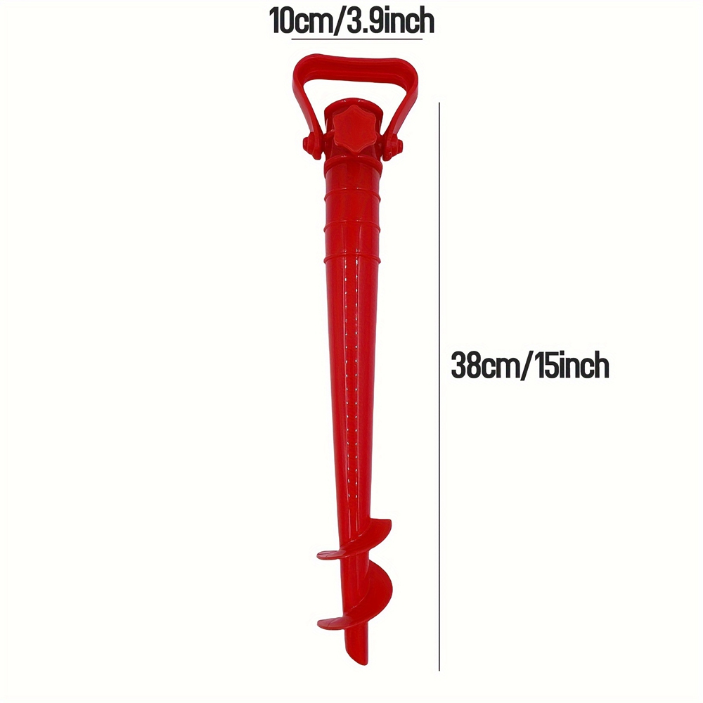 1pcs Red Beach Umbrella Anchor – Outdoor Furniture Sunbrella recenzja i cena