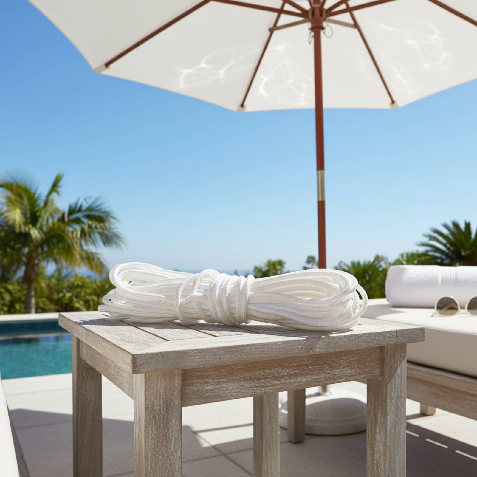 Roman Umbrella Pull Rope Wear- – Outdoor Furniture In recenzja i cena
