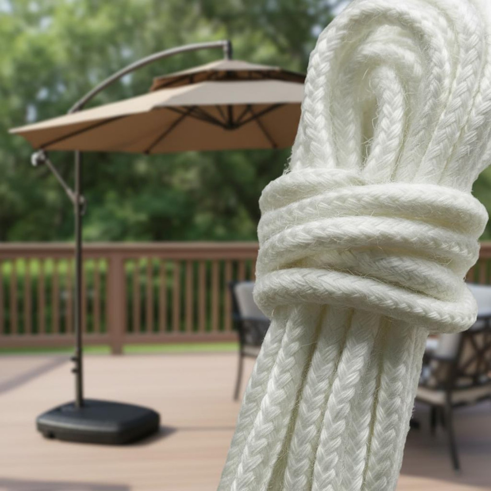 Roman Umbrella Pull Rope Wear- – Outdoor Furniture In recenzja i cena
