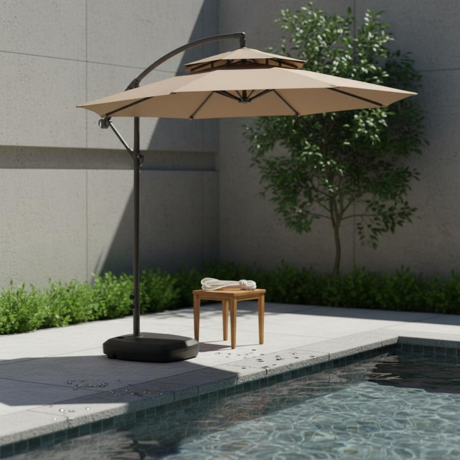 Roman Umbrella Pull Rope Wear- – Outdoor Furniture In recenzja i cena
